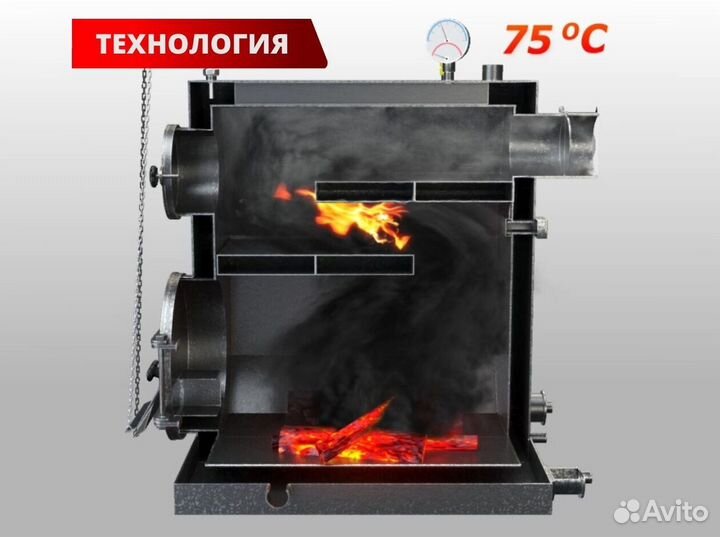 Котел длительного горения