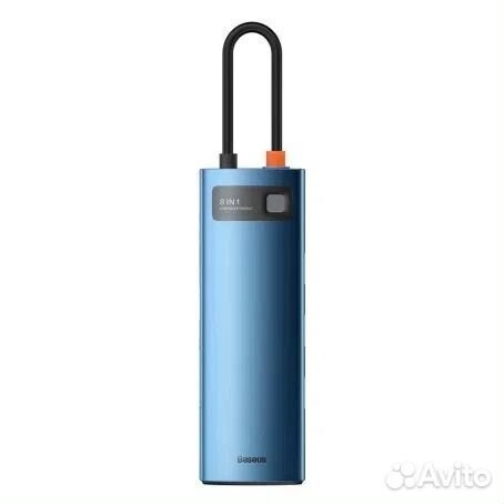 Хаб Baseus Metal Gleam Series 8-in-1