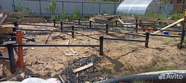 Винтовые сваи под ключ