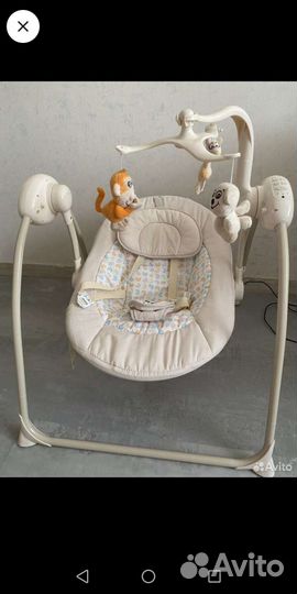 Детские электронные качели