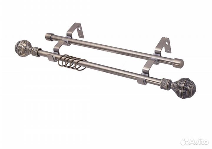 Карниз для штор металлический