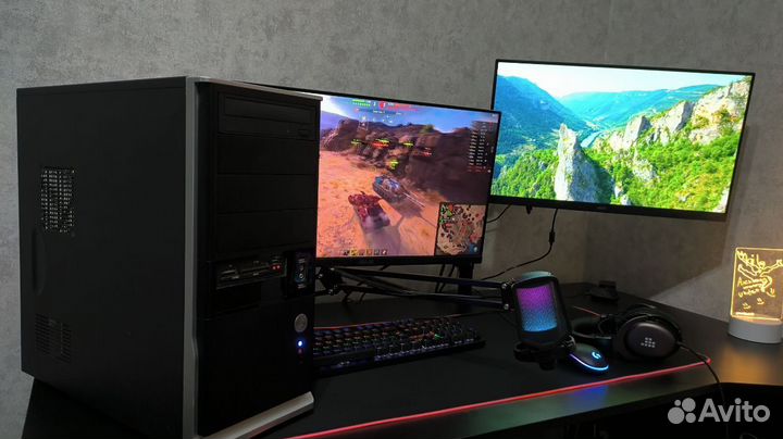 Игровой Компьютер(пк) Intel Core i5 + GTX Boost 6