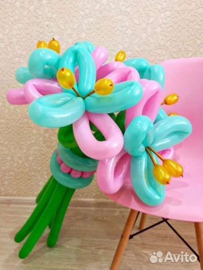 Шары.букеты из шаров.роза в шаре