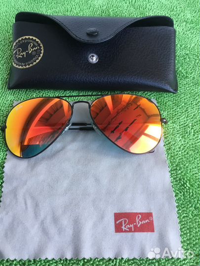 Очки унисекс Ray ban aviator RB 3025 58014/3N