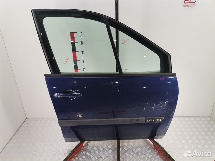 Дверь передняя для Renault Scenic 2 801002354R