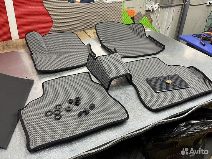 Eva коврики 3D и Ева Эво коврики 3д с бортами