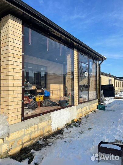 Мягкие окна для беседки