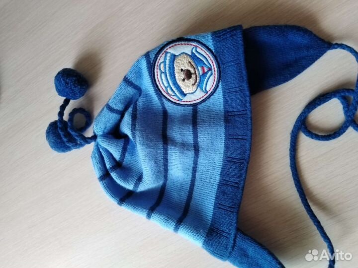 Шапка для мальчика осень-весна 48-50