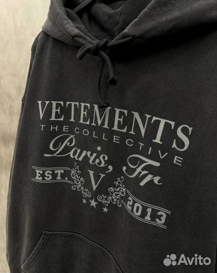 Толстовка vetements