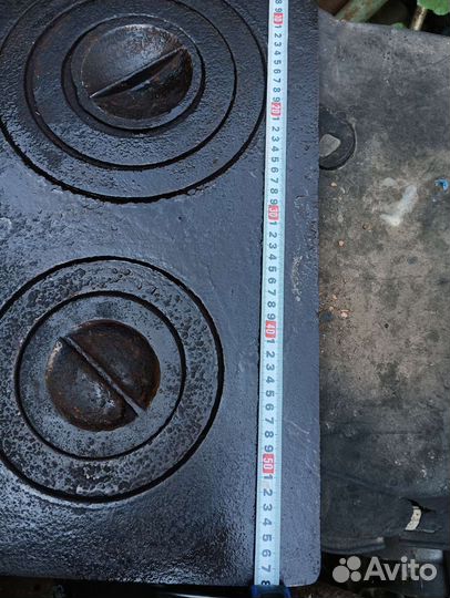 Плита чугунная для печи бу