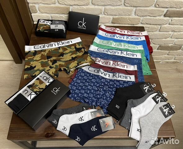 Носки и боксеры мужские Calvin Klein