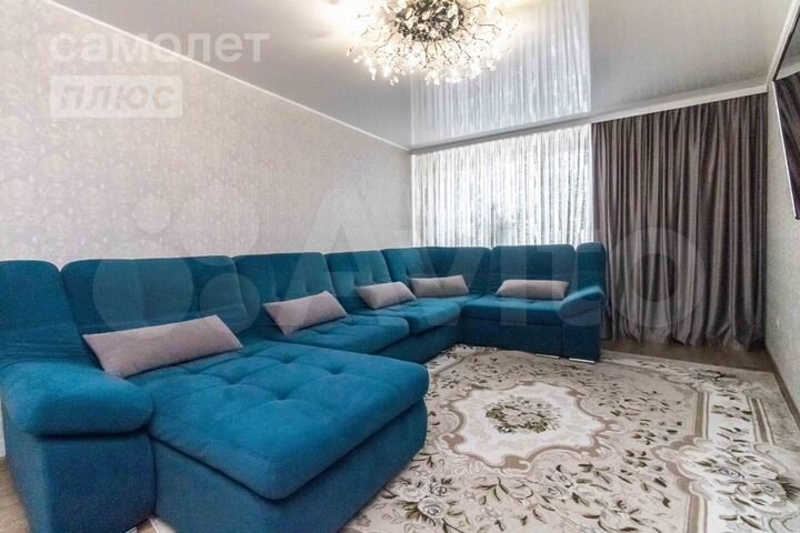 3-к. квартира, 87,6 м², 12/14 эт.