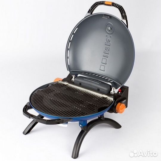 Газовый гриль O-grill 700T blue + адаптер А