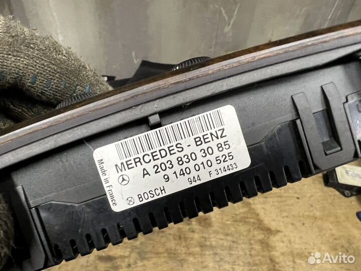 Блок климата Mercedes Benz W203