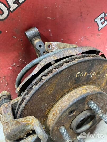 Кулак поворотный передний левый Hyundai Solaris 1