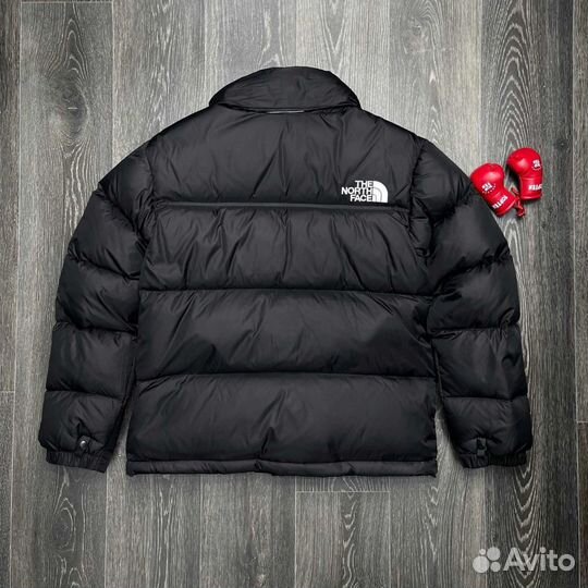 Пуховик The north face (до -30C) черный 46-56