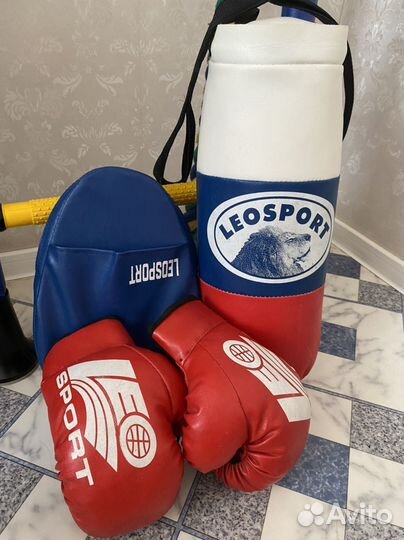 Боксерская груша детская и перчатки