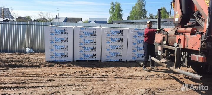 Пеноблоки с завода Бонолит