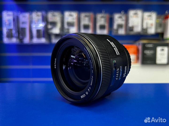 Объектив Canon EF 35mm f/2 IS USM/id15