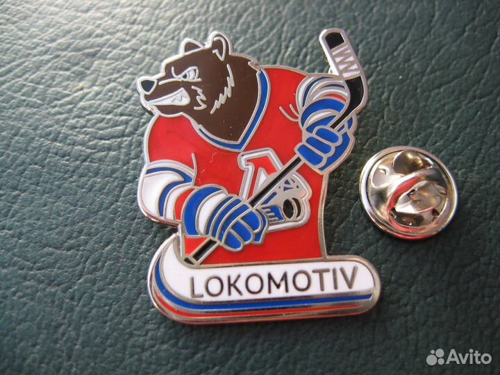 Значок хк локомотив (ярославль) 