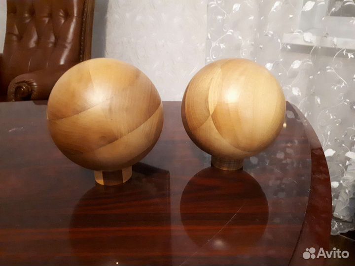 Шары из дерева