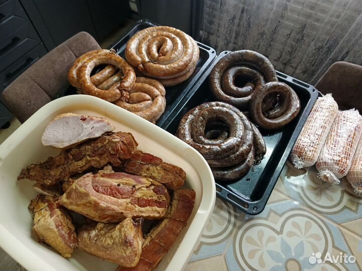 Домашние копчености и колбаса