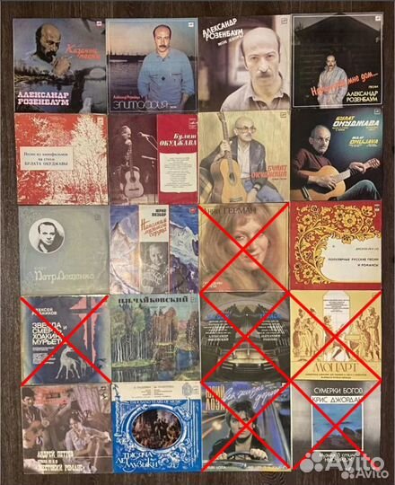 Пластинки винил, рок, импорт, Высоцкий