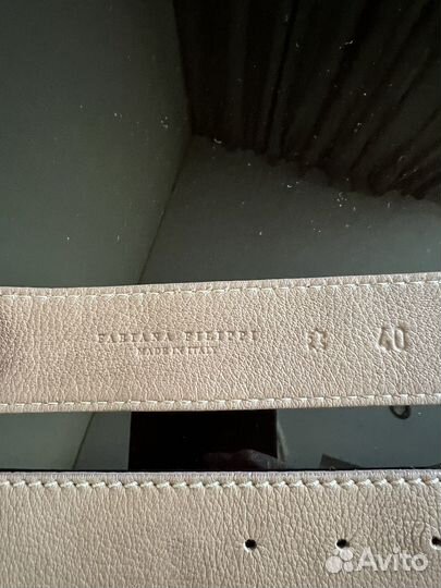 Кожаный ремень Fabiana Filippi оригинал