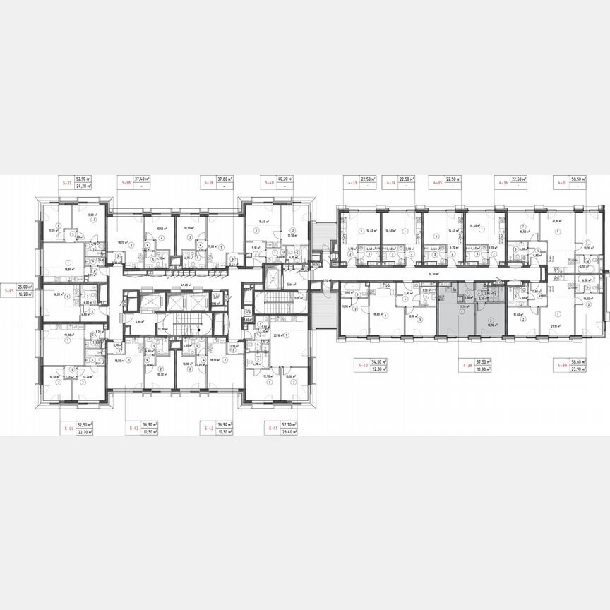 1-к. квартира, 37,3 м², 6/30 эт.