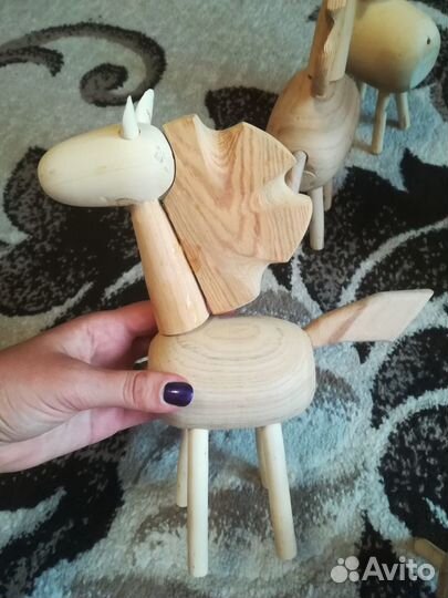 Игрушки из дерева