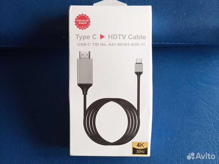 Кабель-переходник USB-C/hdmi, 4K 1080P