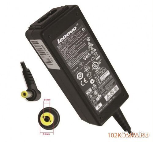 Зарядное устройство для нетбука Lenovo 20V 2A (40W