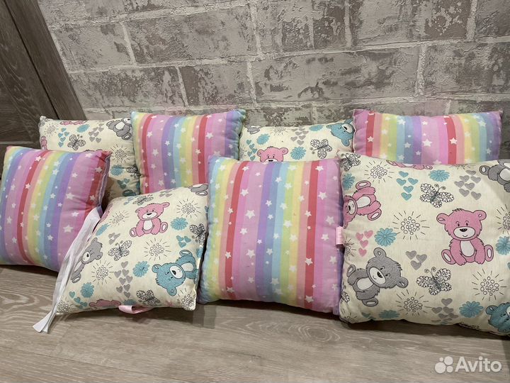 Бортики в детскую кроватку