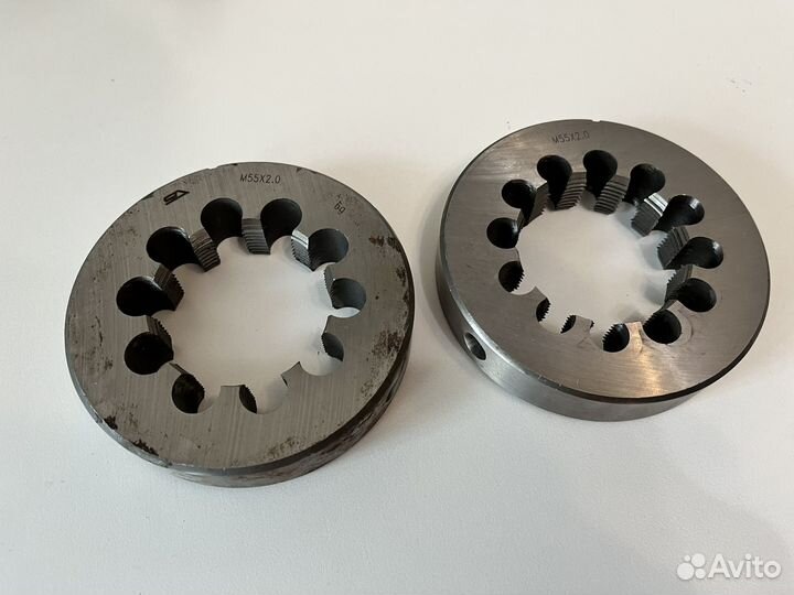 Плашка М55х2