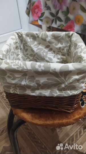 Корзина плетеная