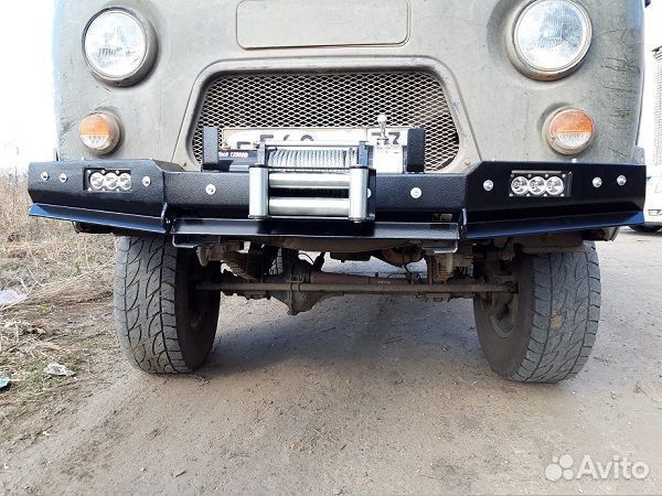 Передний бампер rubicon УАЗ-452, 3303, 39094