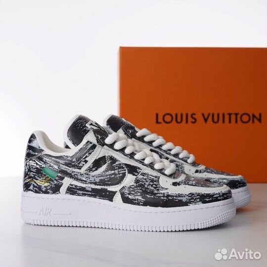 Кроссовки Nike air force Louis Vuitton