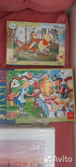 Пазлы Курочка Ряба Алиса винни-пух планеты