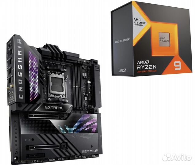 Amd Ryzen 9 7950x3d+Asus X670E Extreme