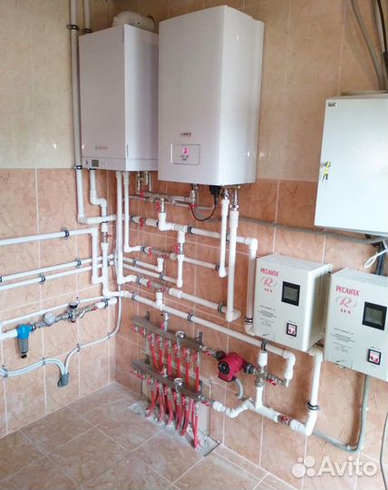 Газовое отопление для дома