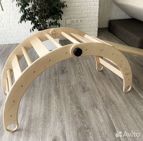 Лестница пиклера Качалка трансформер и горка