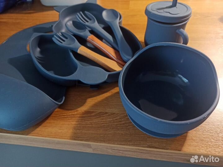 Набор посуды детский новый