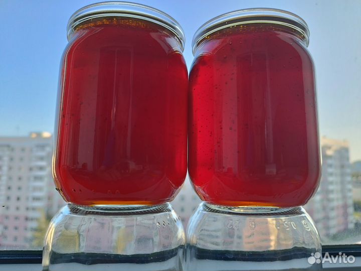 Мед луговое разнотравье. Бесплатная доставка