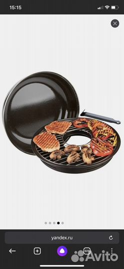 Сковорода гриль газ