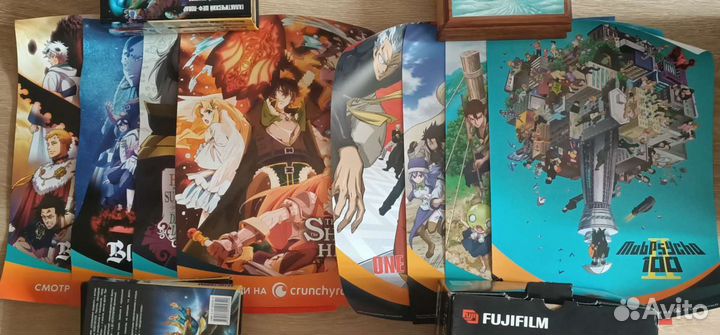 Плакаты постеры аниме А3 и игровые
