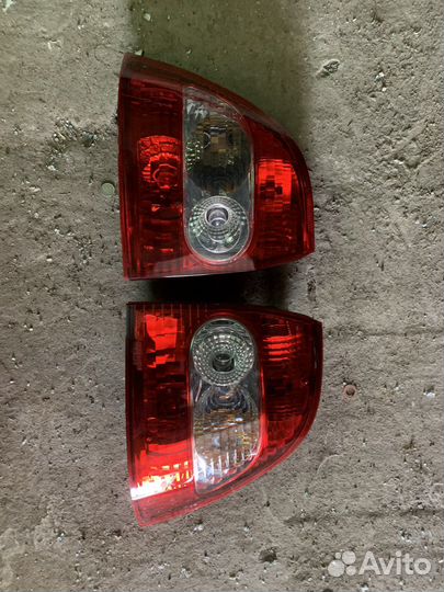 Фонари задеие Ваз 2170 приора