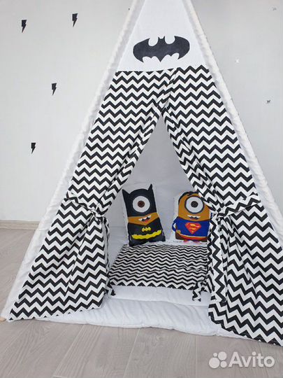 Вигвам детский игровой комплекс Бэтмен