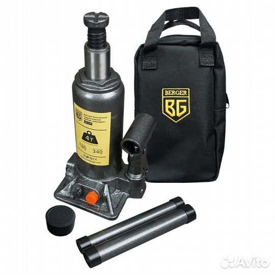 Домкрат бутылочный гидравлический Berger Боксберг