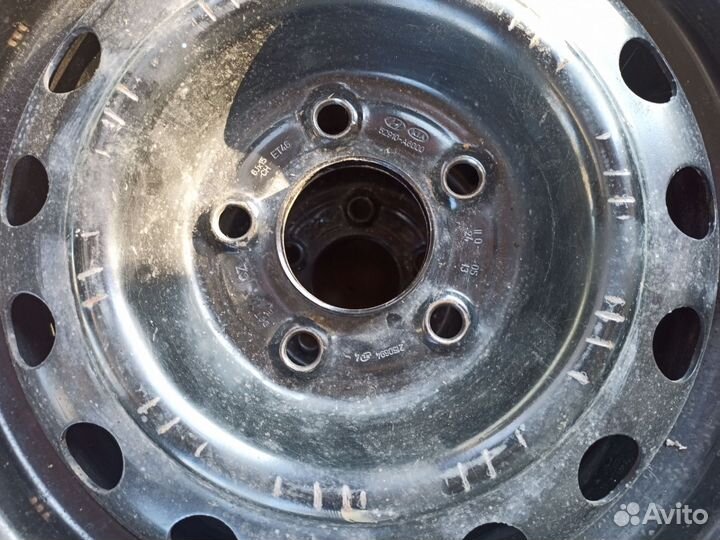 Стальные диски r15(4 шт.)