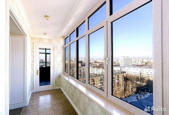 Холодное остекление балконов